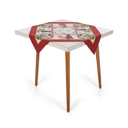 Toalha de mesa Karsten Pet Natalino 78cmx78cm