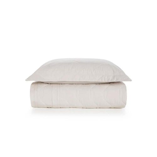 Colcha Liss Karsten solteiro 1,80mx2,55m 100% Algodão Gelo Colcha Liss Karsten solteiro 1,80mx2,55m 100% Algodão Gelo