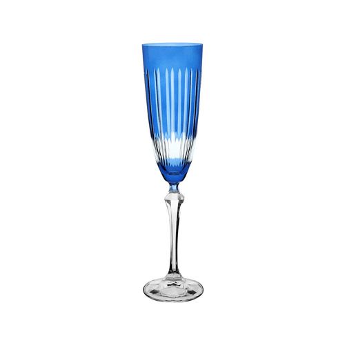Taça para champanhe em cristal L'Hermitage Elizabeth 200ml azul Taça para champanhe em cristal L'Hermitage Elizabeth 200ml azul