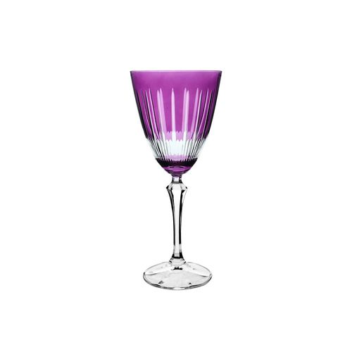 Taça para água em cristal L'Hermitage Elizabeth 350ml violeta Taça para água em cristal L'Hermitage Elizabeth 350ml violeta