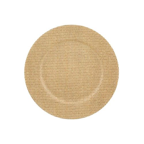 Sousplat plástico Rojemac Mescla 33cm bege Sousplat plástico Rojemac Mescla 33cm bege