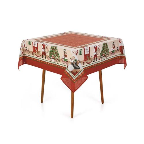 Toalha de mesa Karsten Noite Magica 1,40mx1,40m Natal Toalha de mesa Karsten Noite Magica 1,40mx1,40m Natal