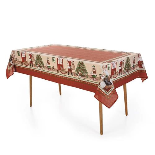 Toalha de mesa Karsten Noite Magica 1,40mx2,50m Natal Toalha de mesa Karsten Noite Magica 1,40mx2,50m Natal