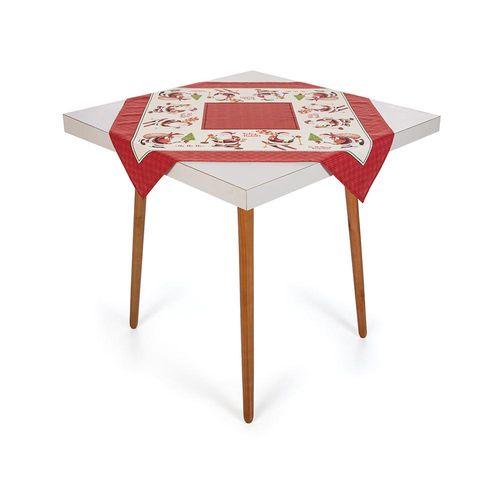 Toalha de mesa Karsten Momento Natal 78cmx78cm Toalha de mesa Karsten Momento Natal 78cmx78cm