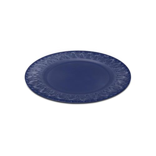 Sousplat em plástico Haus Happiness 33cm azul