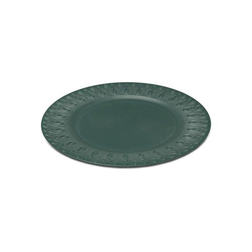 Sousplat em plástico Haus Happiness 33cm verde