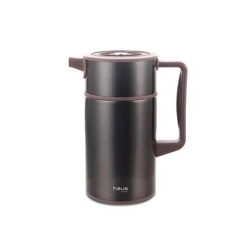 Garrafa térmica em inox Haus Concept Scala 1 litro preta