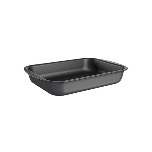 Assadeira retangular em alumínio Brinox Bakeware 39,5x28cm grafite