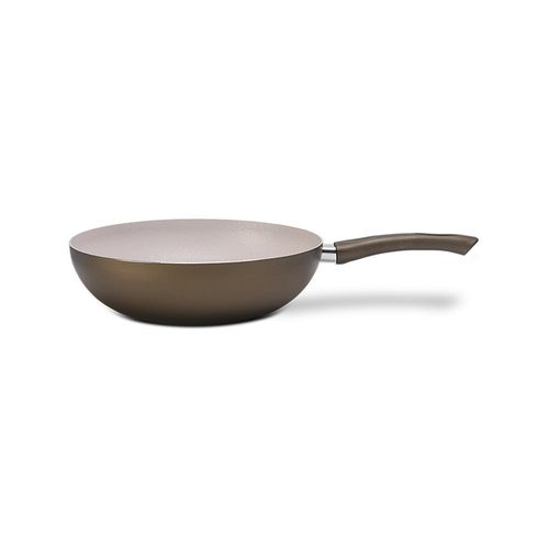 Wok em alumínio Brinox Antares 30x9cm fendi