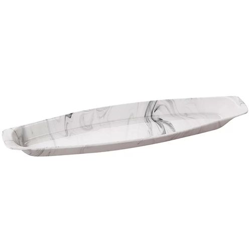 Travessa para servir em porcelana Haüskraft Marble 38,7cm Travessa para servir em porcelana Haüskraft Marble 38,7cm