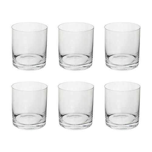Jogo de copos para Whisky em cristal ecologico Bohemia Barware 410ml 6 peças