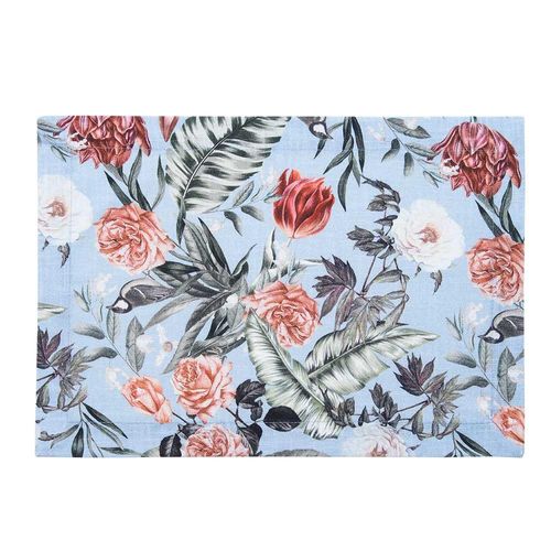 Lugar americano retangular em algodão Copa&Cia Coloratta 35x45cm liz Lugar americano retangular em algodão Copa&Cia Coloratta 35x45cm liz