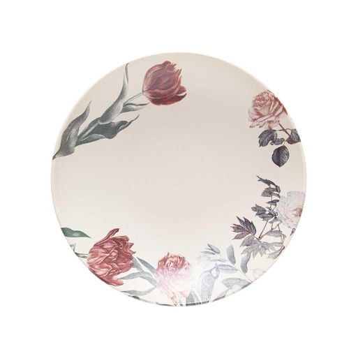 Prato fundo em cerâmica Copa&Cia Aquarelle Liz 21cm Prato fundo em cerâmica Copa&Cia Aquarelle Liz 21cm