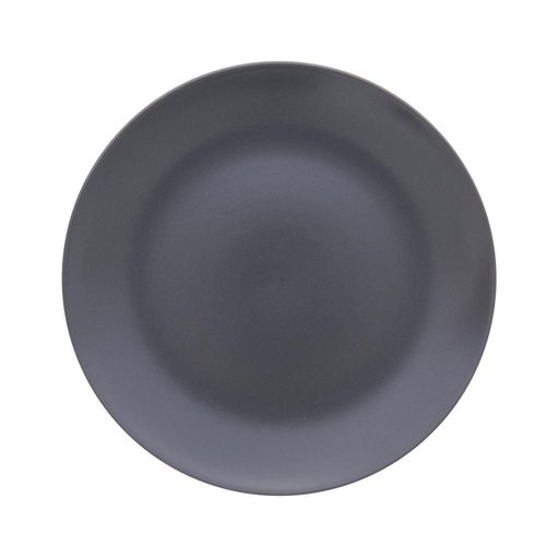 Prato raso em cerâmica Copa&Cia Color Home 27cm grafite Prato raso em cerâmica Copa&Cia Color Home 27cm grafite