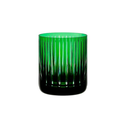 Copo em cristal Strauss Overlay On The Rocks 160.150 430ml verde escuro Copo em cristal Strauss Overlay On The Rocks 160.150 430ml verde escuro