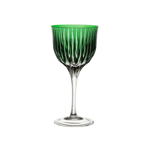 Taça para vinho tinto em cristal Strauss Overlay 225.102.150 370ml verde escuro Taça para vinho tinto em cristal Strauss Overlay 225.102.150 370ml verde escuro