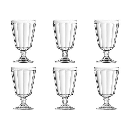 Jogo de taças em vidro L'Hermitage Splendor 330ml 6 peças