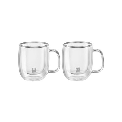 Jogo de copos em vidro parede dupla Zwilling Espresso 80ml 2 peças Jogo de copos em vidro parede dupla Zwilling Espresso 80ml 2 peças