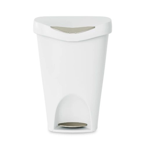 Lixeira em plástico Umbra Brim 50 litros branco Lixeira em plástico Umbra Brim 50 litros branco