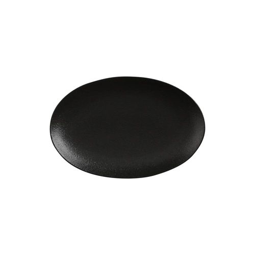 Prato oval em porcelana Maxwell & Williams Caviar 25x16cm preto Prato oval em porcelana Maxwell & Williams Caviar 25x16cm preto