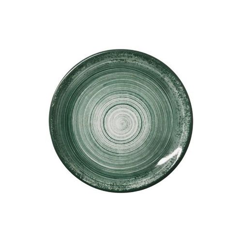 Prato sobremesa em porcelana Schmidt Esfera 21cm verde Prato sobremesa em porcelana Schmidt Esfera 21cm verde