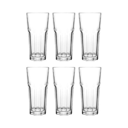 Jogo de copos altos em vidro Dynasty Dover 280ml 6 peças - 28760 Jogo de copos altos em vidro Dynasty Dover 280ml 6 peças - 28760