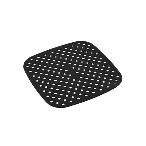 Tapete protetor em silicone para Air Fryer Lyor 18,5cm preto Tapete protetor em silicone para Air Fryer Lyor 18,5cm preto