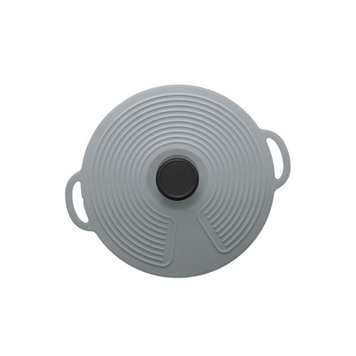 Tampa em silicone para panela Lyor 23cm cinza Tampa em silicone para panela Lyor 23cm cinza