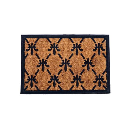 Capacho em fibra de coco e borracha Hudson Panamá Clubs 60x40cm Capacho em fibra de coco e borracha Hudson Panamá Clubs 60x40cm