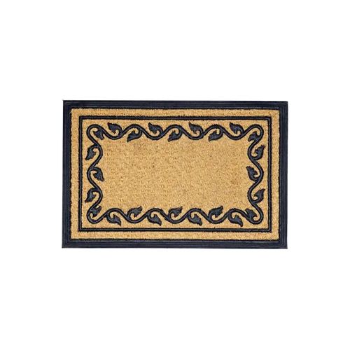 Capacho em fibra de coco e borracha Hudson Panamá Frame 60x40cm Capacho em fibra de coco e borracha Hudson Panamá Frame 60x40cm