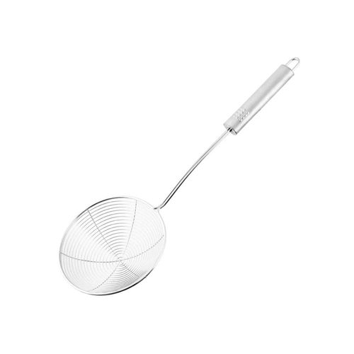 Escumadeira para fritura em aço inox Fackelmann Dot 37cm Escumadeira para fritura em aço inox Fackelmann Dot 37cm