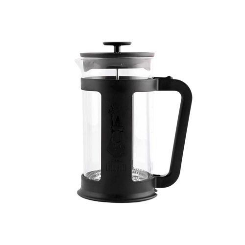 Cafeteira french em aço inox e vidro Bialetti Smart 350ml preta Cafeteira french em aço inox e vidro Bialetti Smart 350ml preta