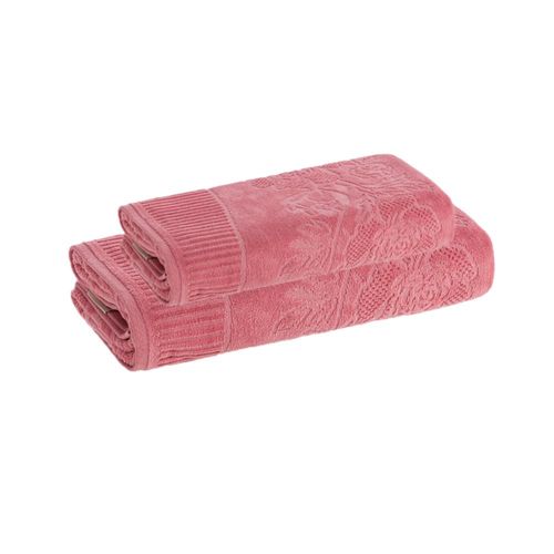 Jogo de toalhas Karsten Grace 2 peças 66cmx1,40m Euforia Jogo de toalhas Karsten Grace 2 peças 66cmx1,40m Euforia