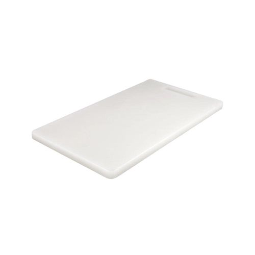 Tábua retangular para corte Plasvale Natural 30x20x1cm branco Tábua retangular para corte Plasvale Natural 30x20x1cm branco