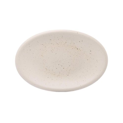 Travessa para servir em cerâmica Woff Mist 40x27x4cm branco matte 29398 Travessa para servir em cerâmica Woff Mist 40x27x4cm branco matte 29398