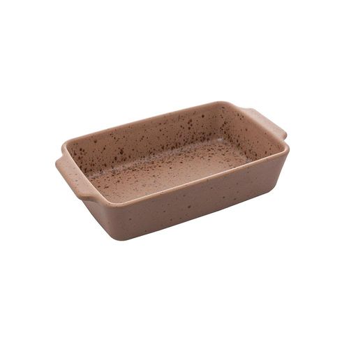 Refratário em cerâmica Wolff Mist 29x17x7cm marrom matte 29421 Refratário em cerâmica Wolff Mist 29x17x7cm marrom matte 29421