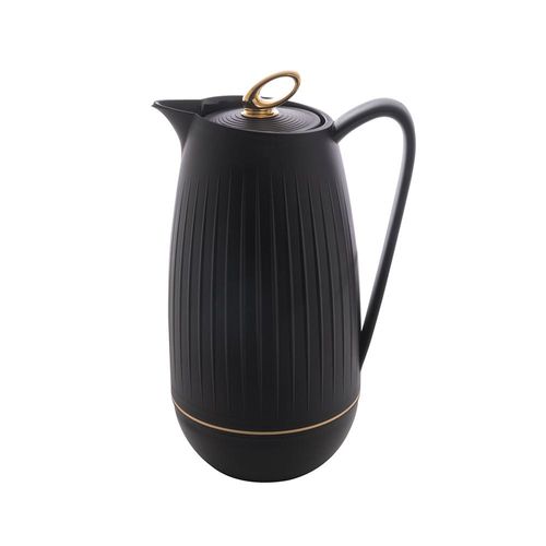 Garrafa térmica em plástico Lyor Balloon 1 litro preta Garrafa térmica em plástico Lyor Balloon 1 litro preta