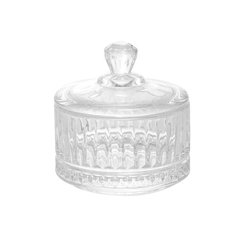 Potiche em cristal Lyor Renaissance 6,5x6,5x7cm incolor Potiche em cristal Lyor Renaissance 6,5x6,5x7cm incolor