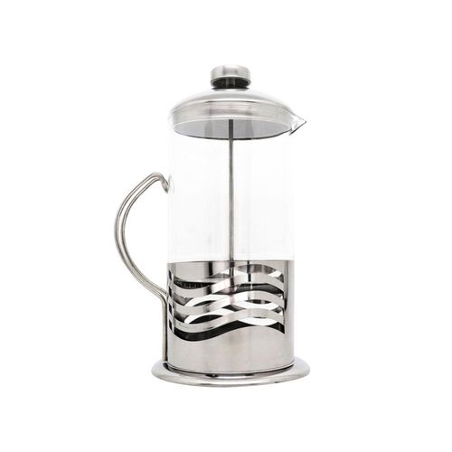 Cafeteira prensa francesa em inox Casita 12,3x10x19,5cm 600ml prata