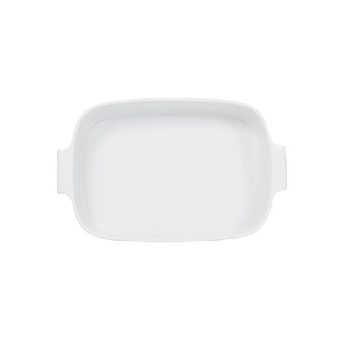 Travessa retangular em porcelana Germer 35x21,5cm 2,5 litros branca Travessa retangular em porcelana Germer 35x21,5cm 2,5 litros branca