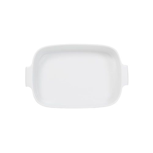 Travessa retangular em porcelana Germer 28x17cm 2,5 litros branca Travessa retangular em porcelana Germer 28x17cm 2,5 litros branca
