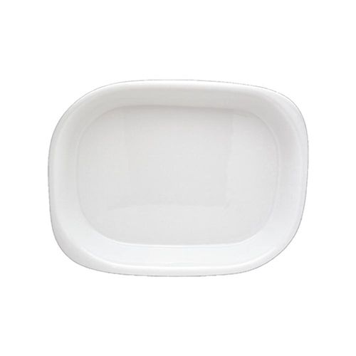 Forma refratária funda em porcelana Germer 43x33cm 5 litros branca Forma refratária funda em porcelana Germer 43x33cm 5 litros branca