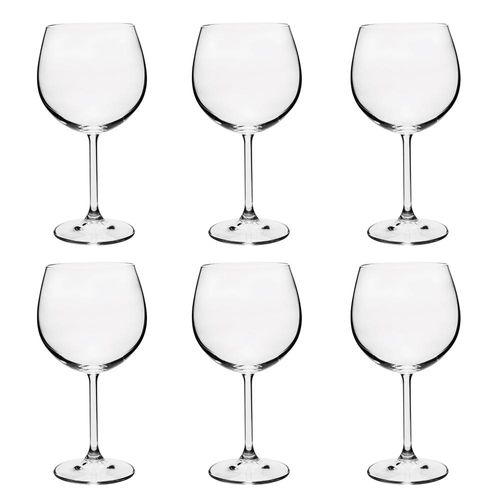 Jogo de taças borgonhe Bohemia Gastro 6 peças 570ml