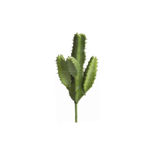 Suculenta cacto em plástico Brilliance 20cm verde