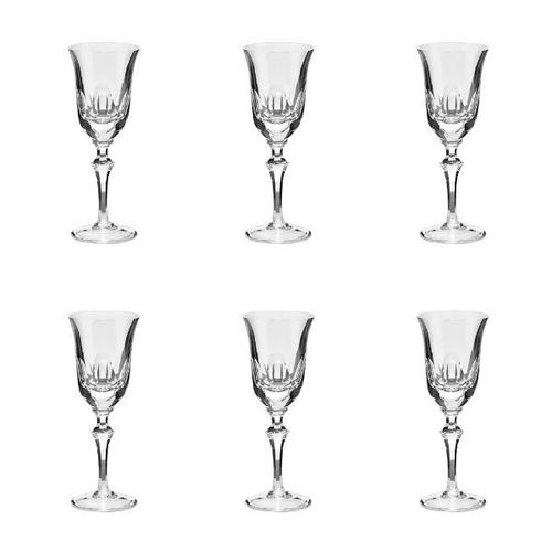 Jogo de taças de champanhe em cristal Strauss 240ml 6 peças