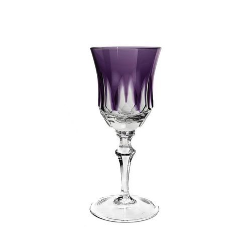 Taça vinho tinto em cristal Strauss Overlay 119.055 360ml ametista