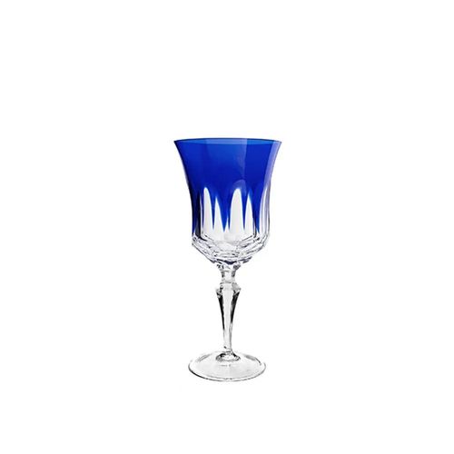 Taça licor em cristal Strauss Overlay 119.055 80ml azul escuro