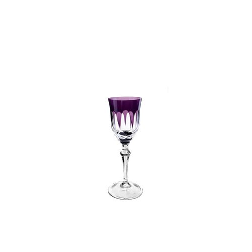 Taça licor em cristal Strauss Overlay 237.055 110ml ametista