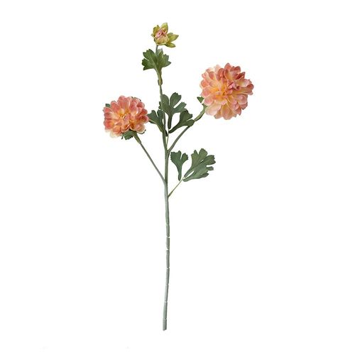 Haste de Dalia em plástico Brilliance 63cm rosa claro Haste de Dalia em plástico Brilliance 63cm rosa claro