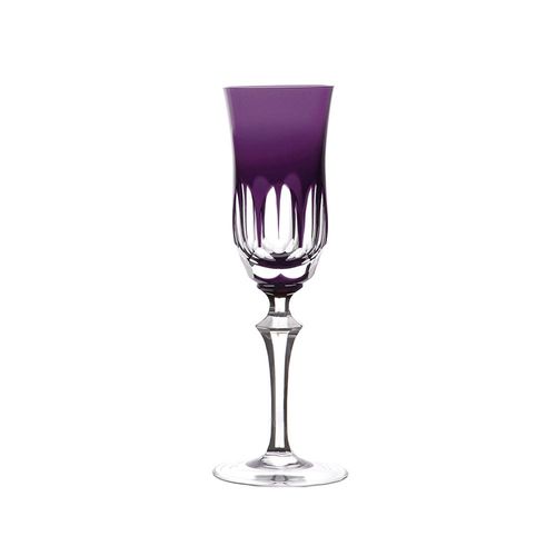 Taça champanhe em cristal Strauss Overlay 237.055 240ml ametista